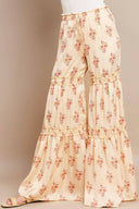Peach Blossom Palazzo Pants-Pants-Krush Kandy, Women's Online Fashion Boutique Located in Phoenix, Arizona (Scottsdale Area)