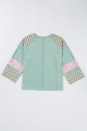 Patchwork Heart Top-Long Sleeve Tops-Krush Kandy, Women's Online Fashion Boutique Located in Phoenix, Arizona (Scottsdale Area)