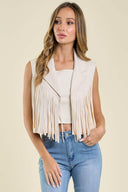 Desert Darling Fringe Vest-Vests-Krush Kandy, Women's Online Fashion Boutique Located in Phoenix, Arizona (Scottsdale Area)