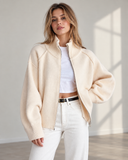 Elowen Zip Knit Cardigan