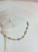 Pink Conch & Rosarita Necklace Bag 4