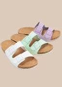 Pastel Dreams Buckle Strap Sandal-Shoes-Rae Collective, Women's Online Fashion Boutique Located in Phoenix, Arizona (Scottsdale Area)