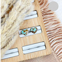 Mine 8 Heart Stud Earrings-Stud Earrings-Rae Collective, Women's Online Fashion Boutique Located in Phoenix, Arizona (Scottsdale Area)