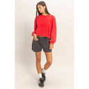 Soft Mineral Wash Sweatshirt