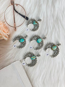 Royston Turquoise Horseshoe Pendant Bag 26