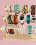 Rustic Luxe Three Tier Jewelry Display Stand