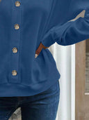 V-Neck Dropped Shoulder Blouse-Rae Collective, Women's Online Fashion Boutique Located in Phoenix, Arizona (Scottsdale Area)
