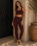 Yogalicious Lux Elastic Free Waistband High Rise 7/8 Ankle