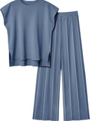 Best of Both Worlds Top and Pants Knit Set-Pants-Rae Collective, Women's Online Fashion Boutique Located in Phoenix, Arizona (Scottsdale Area)
