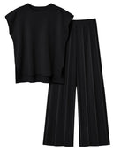 Best of Both Worlds Top and Pants Knit Set-Pants-Rae Collective, Women's Online Fashion Boutique Located in Phoenix, Arizona (Scottsdale Area)