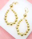 Let's Go Out Dangle Beaded Ball Earrings-Earrings-Rae Collective, Women's Online Fashion Boutique Located in Phoenix, Arizona (Scottsdale Area)