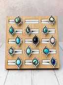 Sterling Burst Slab Rings-Rings-Krush Kandy, Women's Online Fashion Boutique Located in Phoenix, Arizona (Scottsdale Area)