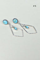 Skyborne Celestial Elegance Dangle Earrings-Drop Earrings-Rae Collective, Women's Online Fashion Boutique Located in Phoenix, Arizona (Scottsdale Area)