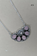 Paw Pad CZ & Stone Necklace-Pendant Necklaces-Rae Collective, Women's Online Fashion Boutique Located in Phoenix, Arizona (Scottsdale Area)