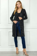 All Over Sequin Cardigan-Cardigans-Rae Collective, Women's Online Fashion Boutique Located in Phoenix, Arizona (Scottsdale Area)