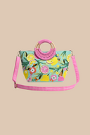 Citrus Blueberry Infusion Mini Tote-Purses & Bags-Rae Collective, Women's Online Fashion Boutique Located in Phoenix, Arizona (Scottsdale Area)