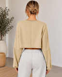 Amara Long Sleeve Crop Top