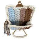 Cloud & Clay Handmade Crochet Purse-handbags-Krush Kandy, Women's Online Fashion Boutique Located in Phoenix, Arizona (Scottsdale Area)