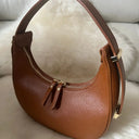 Elly Cognac Leather Mini Hobo Bag | Pre-Order
