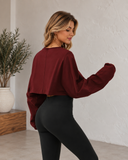 Amara Long Sleeve Crop Top