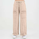 Color Washed Straight Wide Leg Pants-Pants-Krush Kandy, Women's Online Fashion Boutique Located in Phoenix, Arizona (Scottsdale Area)