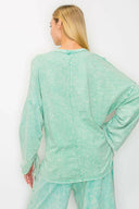 Wander Free Mineral Washed Boho Sweatshirt-Bottoms-Rae Collective, Women's Online Fashion Boutique Located in Phoenix, Arizona (Scottsdale Area)