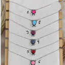 One Of A Kind Opal Necklaces-Chain Necklaces-Rae Collective, Women's Online Fashion Boutique Located in Phoenix, Arizona (Scottsdale Area)