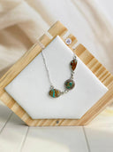 Royston Turquoise One Sided Slab Necklace Bag 4