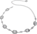 Sterling Silver Western Concho Chain Belt-Krush Kandy, Women's Online Fashion Boutique Located in Phoenix, Arizona (Scottsdale Area)