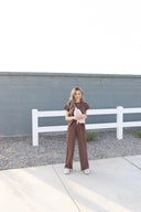 Ultimate Luxe Stretchy Tee & Pant Set-2 Piece Outfit Sets-Rae Collective, Women's Online Fashion Boutique Located in Phoenix, Arizona (Scottsdale Area)