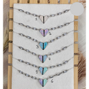 Opal & CZ Necklaces-Chain Necklaces-Rae Collective, Women's Online Fashion Boutique Located in Phoenix, Arizona (Scottsdale Area)