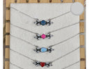 Frozen In Time Stone Necklaces-Chain Necklaces-Krush Kandy, Women's Online Fashion Boutique Located in Phoenix, Arizona (Scottsdale Area)