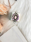 Days of Spring Collection Wild Horse & Pink Conch Rings