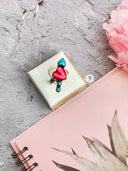 Valentine Cupid Heart Cluster Ring MADE TO ORDER