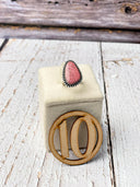 One Of A Kind Thulite Slab Rings-Rings-Rae Collective, Women's Online Fashion Boutique Located in Phoenix, Arizona (Scottsdale Area)
