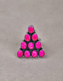 Pyramid Prism Gemstone Ring-Cluster Rings-Krush Kandy, Women's Online Fashion Boutique Located in Phoenix, Arizona (Scottsdale Area)