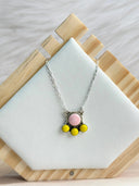 Pink Conch & Rosarita Chain Necklace Bag 14
