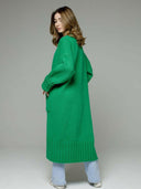 Pocketed Open Front Dropped Shoulder Cardigan-Rae Collective, Women's Online Fashion Boutique Located in Phoenix, Arizona (Scottsdale Area)