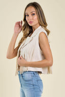 Desert Darling Fringe Vest-Vests-Krush Kandy, Women's Online Fashion Boutique Located in Phoenix, Arizona (Scottsdale Area)