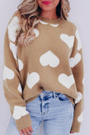 Warmhearted Knit Heart Sweater-Rae Collective, Women's Online Fashion Boutique Located in Phoenix, Arizona (Scottsdale Area)