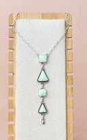 Paloma Lariat Necklace with Conch Drop-Necklaces-Krush Kandy, Women's Online Fashion Boutique Located in Phoenix, Arizona (Scottsdale Area)