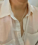Mother of Pearl Necklace-Necklace-Krush Kandy, Women's Online Fashion Boutique Located in Phoenix, Arizona (Scottsdale Area)