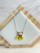 Pink Conch & Rosarita Chain Necklace Bag 13