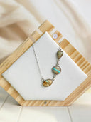 Royston Turquoise One Sided Slab Necklace Bag 4