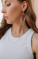 Solid Sterling Chain Earrings-Earrings-Rae Collective, Women's Online Fashion Boutique Located in Phoenix, Arizona (Scottsdale Area)
