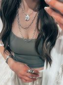 Bold Sterling Chain Necklace MADE TO ORDER-Chain Necklaces-Rae Collective, Women's Online Fashion Boutique Located in Phoenix, Arizona (Scottsdale Area)