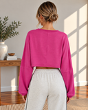 Amara Long Sleeve Crop Top
