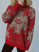 Christmas Element Round Neck Sweater-Rae Collective, Women's Online Fashion Boutique Located in Phoenix, Arizona (Scottsdale Area)