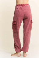 J.HER Mineral Wash Cargo pocket detail Joggers-Rae Collective, Women's Online Fashion Boutique Located in Phoenix, Arizona (Scottsdale Area)