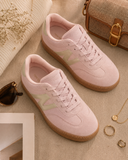 Rose Glow Retro Sneakers